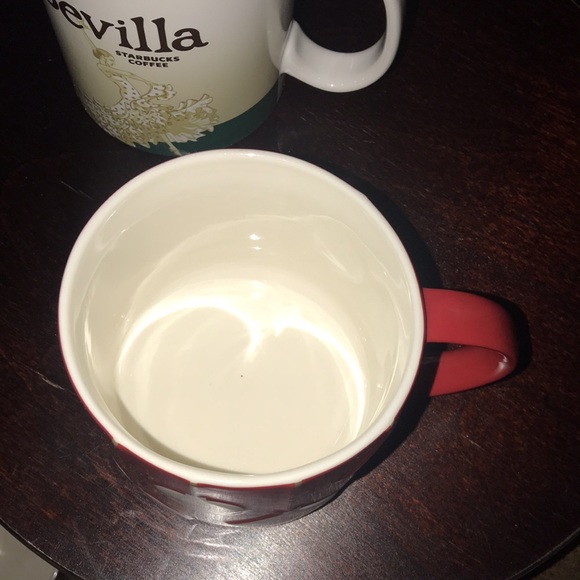 2012 Starbucks Red Ornaments Stackable Mug 14oz - Picture 5 of 9